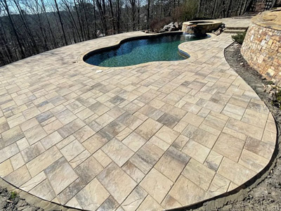 Pool Deck Pavers, Buckhead, GA
