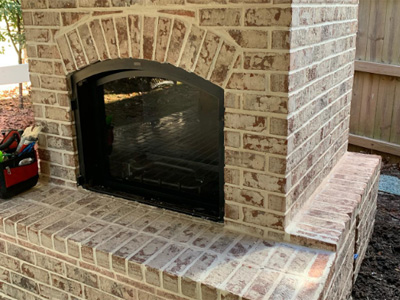 Outdoor Fireplace
