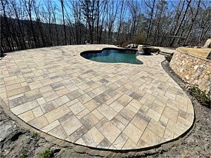 Pool Deck Pavers, Gainesville, GA